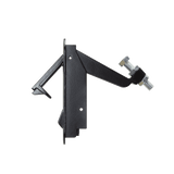 Global Link Pivot Latch, Short Body, Long Arm, Non-Locking, Black Powder Coat : PL-SLN-10205-2006