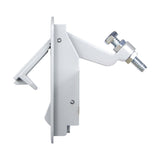 Global Link Pivot Latch, Short Body, Short Arm, Non-Locking, Silver Powder Coat : PL-SSN-10207-3000-1PK