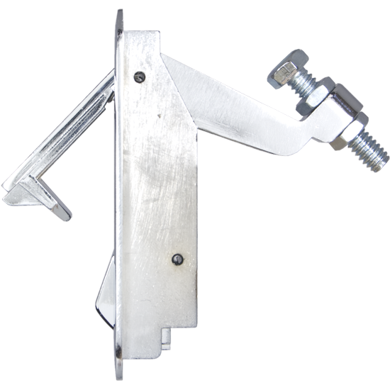 Global Link Non-Locking Short Body, Short Arm, Pivot Latch, Polished Chrome : PL-SSN-10207-PC
