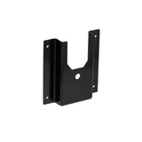 PLW-BP-C550-BLK PLLW Series Pivot Latch Mounting Plate, Powder-coated Black : PLW-BP-C550-BLK