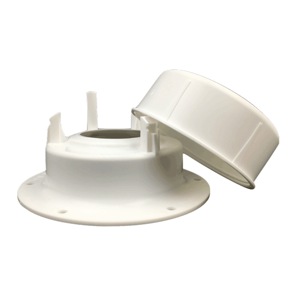 1-1/2" Plastic Vent Cap for RV Sewer/Waste Tanks, White : PP-VENTCAP-WHT