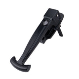 Global Link Ramp Door Compression Latch, G391 Cylinder Installed, No Key, Black Powder Coat : RDCL-850-2006