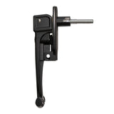 Global Link Ramp Door Compression Latch, G391 Cylinder Installed, No Key, Black Powder Coat : RDCL-850-2006