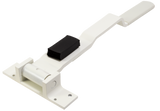 Global Link Swivel Bar Assembly with Foam Pad, 4 Hole Pattern, White Powder Coat : SB-65007-9009