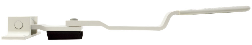 Global Link Swivel Bar Assembly with Foam Pad, 4 Hole Pattern, White Powder Coat : SB-65007-9009