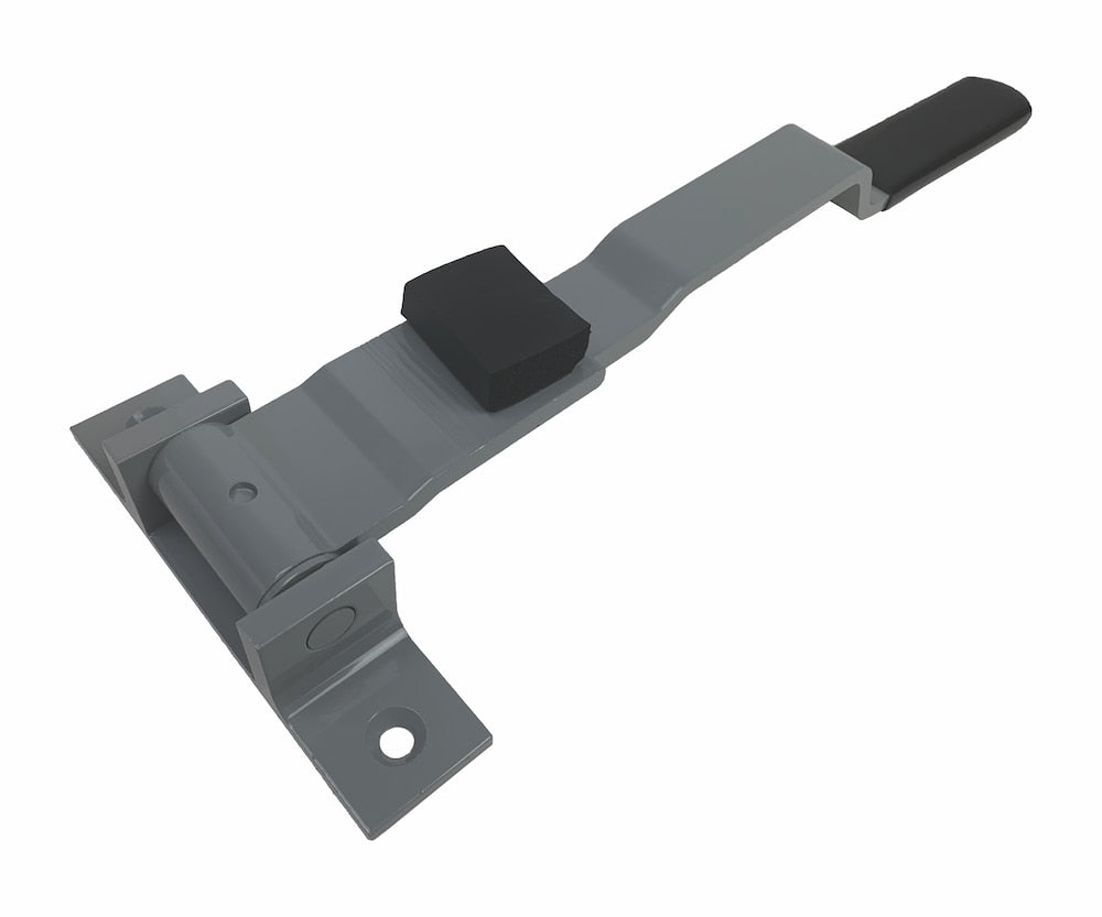 Global Link Swivel Bar Assembly with Foam Pad, 2 Hole Pattern, Silver Powder Coat : SB-65008-3000