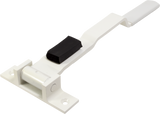 Global Link Swivel Bar Assembly with Foam Pad, 2 Hole Pattern, White Powder Coat : SB-65008-9009