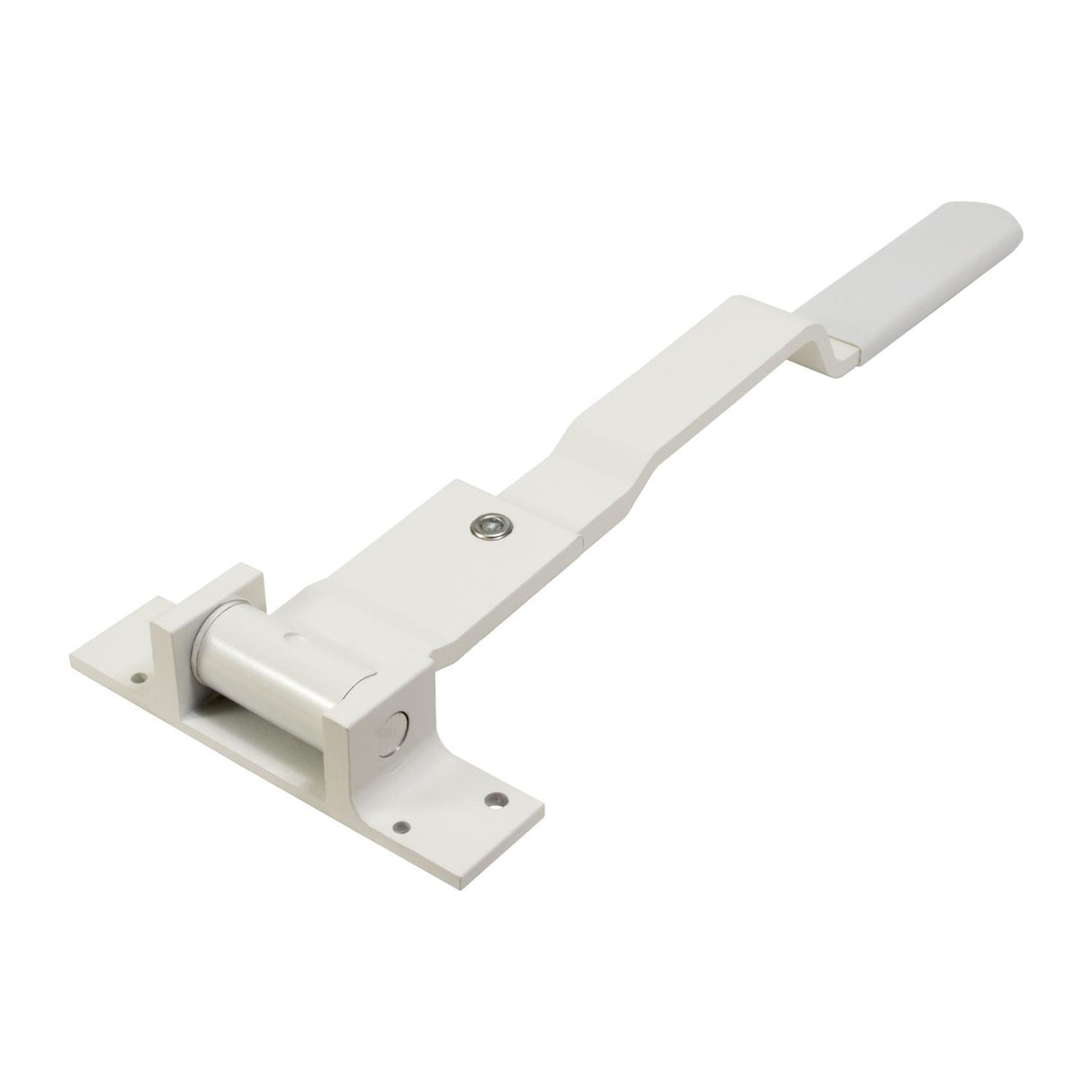 Global Link Swivel Bar Assembly, Invert Mounted Hinge Leaf, Lippert Bed Door Compatible, White Powder Coat : SB-65009-9009