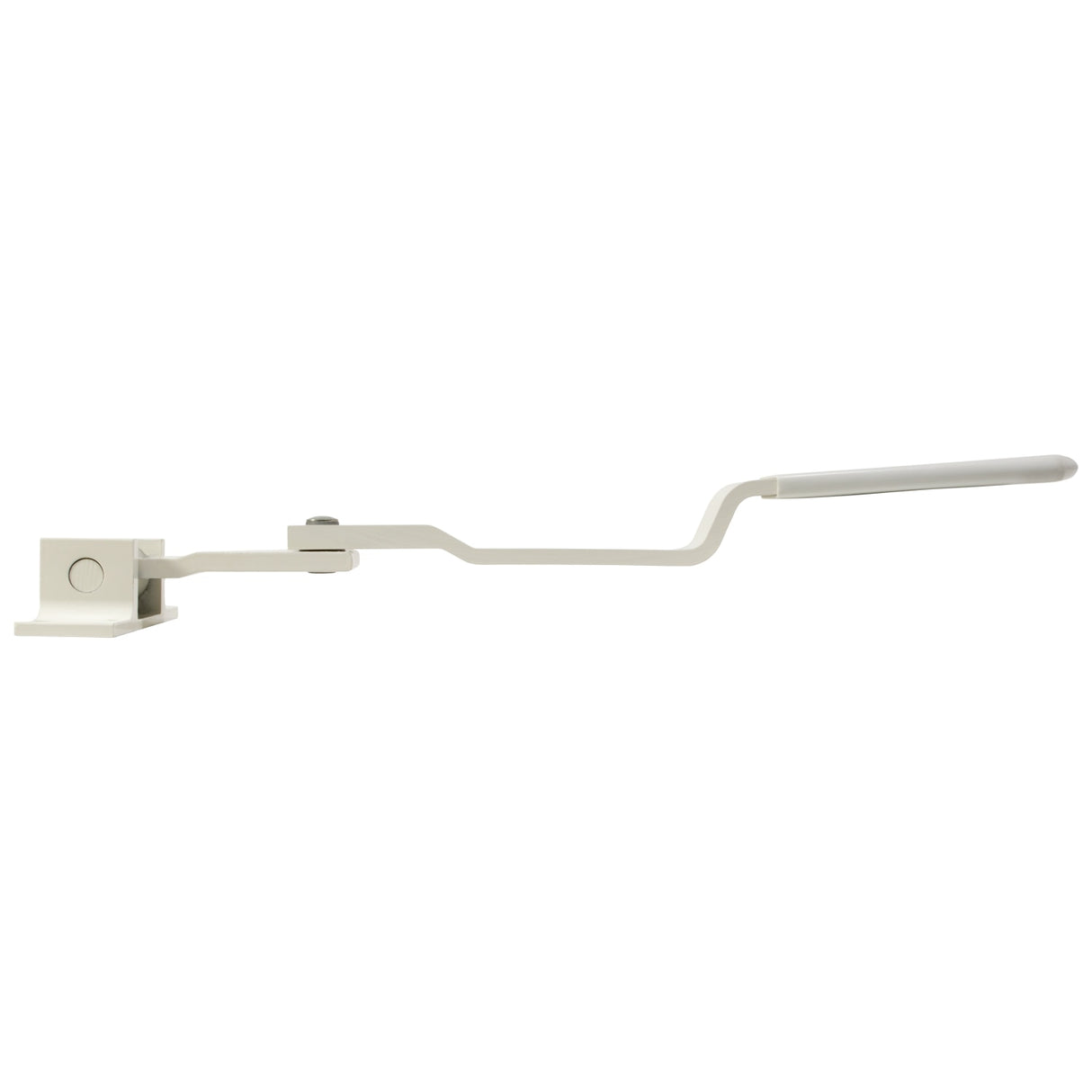 Global Link Swivel Bar Assembly, Invert Mounted Hinge Leaf, Lippert Bed Door Compatible, White Powder Coat : SB-65009-9009