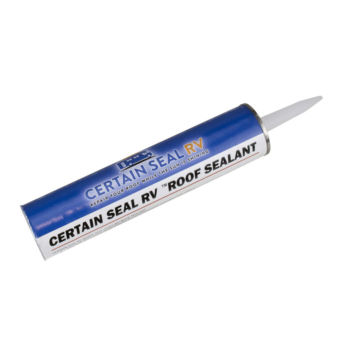 Certain Seal Self Leveling Lap Sealant for RV Roof Repair, 300ml, White : SEAL-CS-SLS-WHT