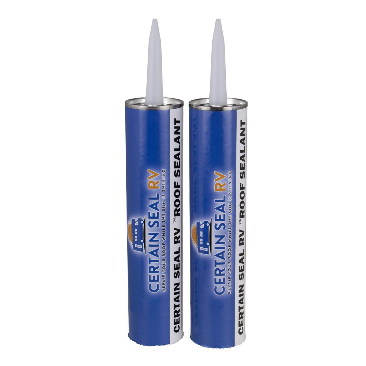 Certain Seal Self Leveling Lap Sealant for RV Roof Repair, 300ml, White : SEAL-CS-SLS-WHT