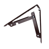 Global Link 8" x 8" Folding Shelf Bracket, Brown : SH-FB8X8-BRN