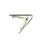 Global Link 8" x 8" Folding Bracket, Satin Nickel : SH-FB8X8-SN