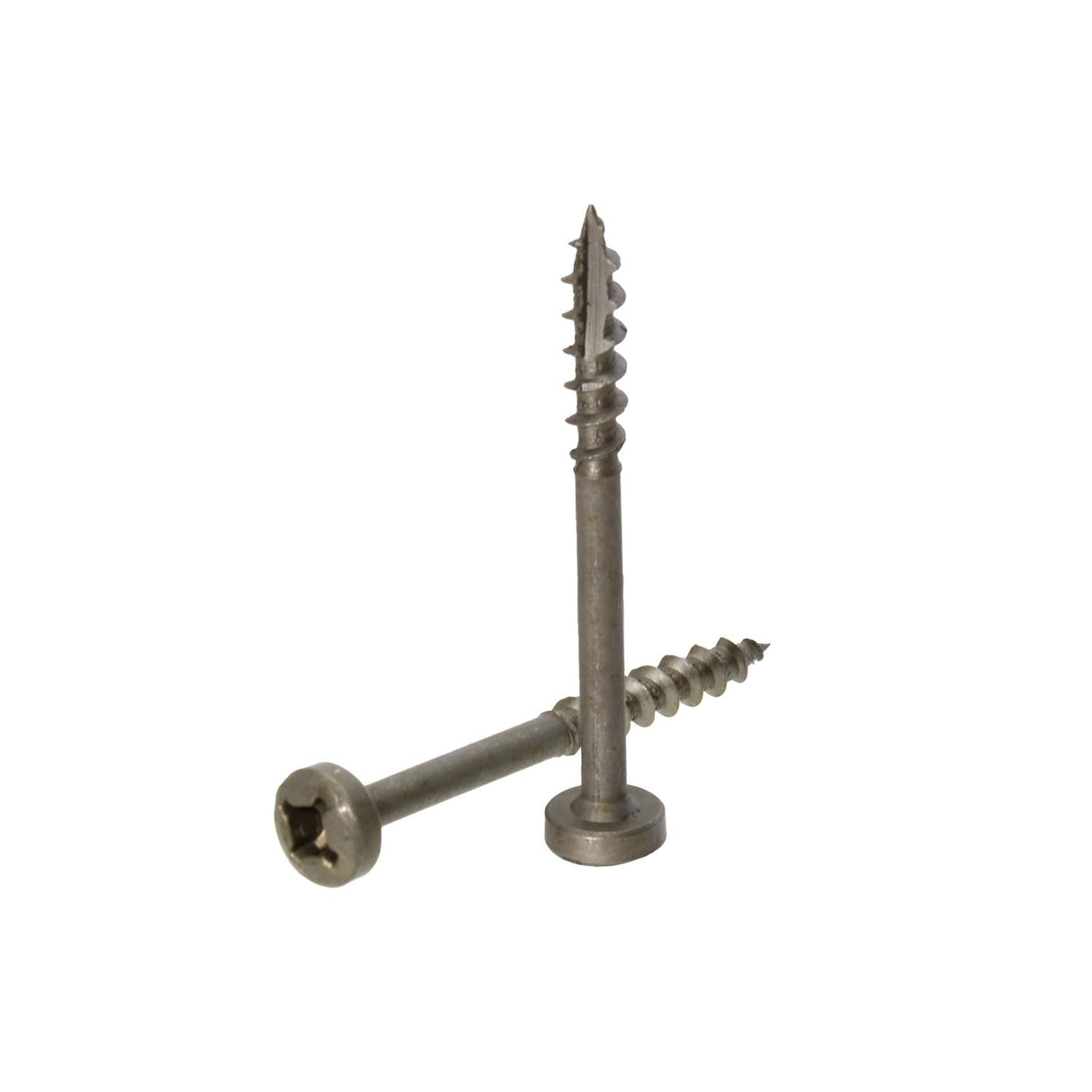 500 Pack - #6-12 x 1 1/2 Pan, Quad, 1/2 Deep Thread, Type 17, Thread Cutting Screw, Plain Finish : SP-6112PQ12DT17P-500