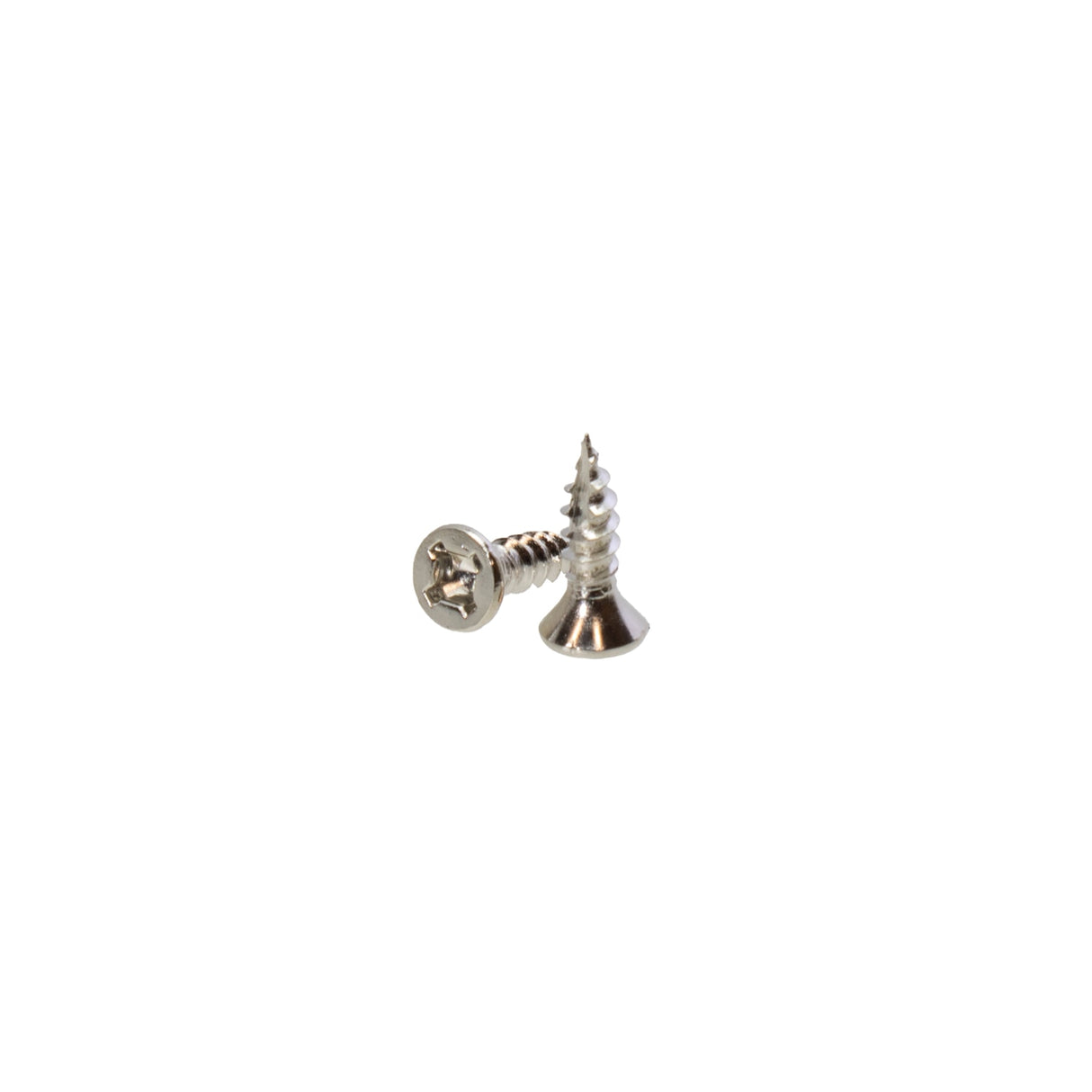 500 Pack - #6 x 1/2 Flat Quad Type 17-Nickel : SP-612FQA17N-500