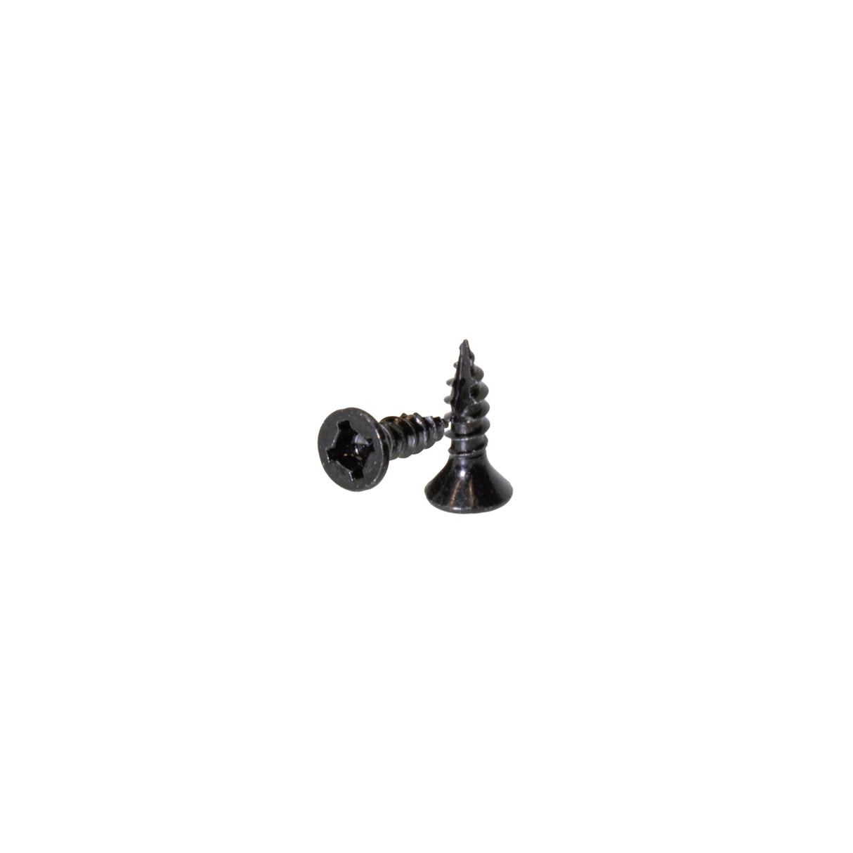 500 Pack - #6 X 1/2 Flat Quad Type 17-Black Zinc : SP-612FQA17ZB-500