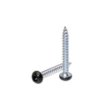 500 Pack - #8 x 1-1/4" Pan, Quad, Fast Thread Fasteners - Black : SP-8114PQF2000-500