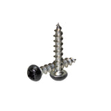 500 Pack - #8 x 1" Pan, Quad, Deep Thread - Black : SP-81PQDT2000-500