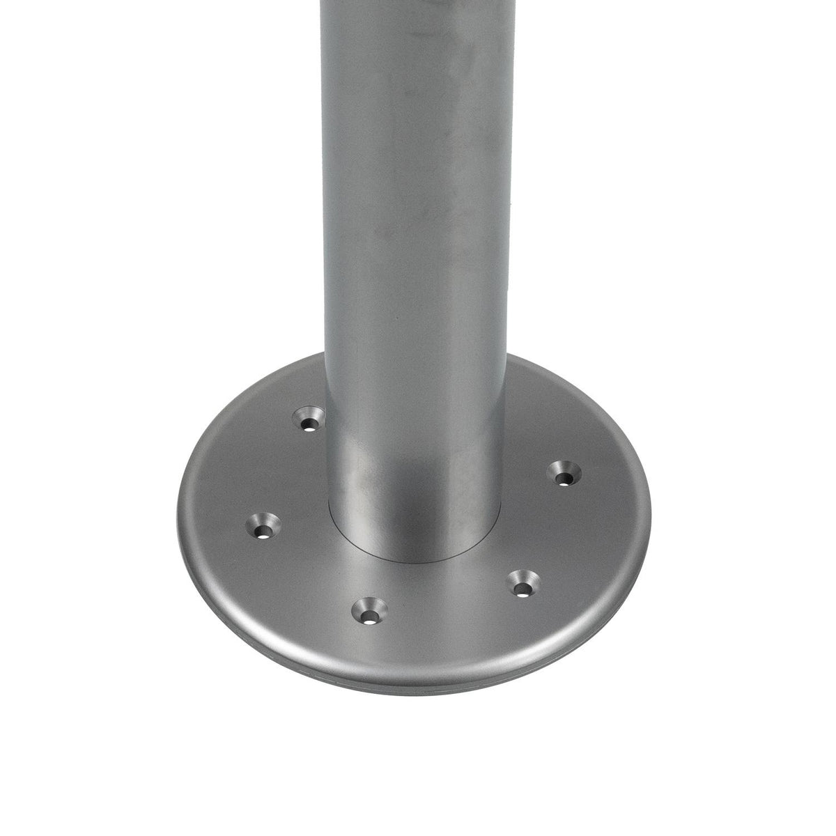 27-1/2" Pedestal Table Leg, Silver : TH-TL2712-C
