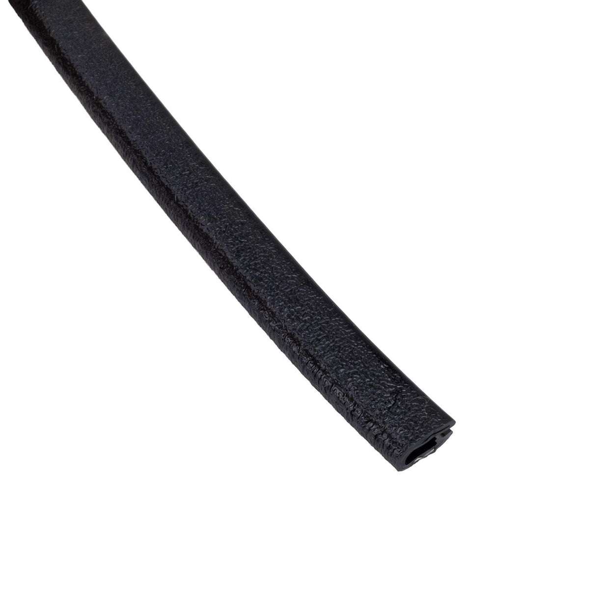 Global Link 250 Foot Roll of Flexible PVC Trim, Black : TRIM-100B8-18