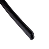 Global Link 250 Foot Roll of Flexible PVC Trim, Black : TRIM-100B8-18
