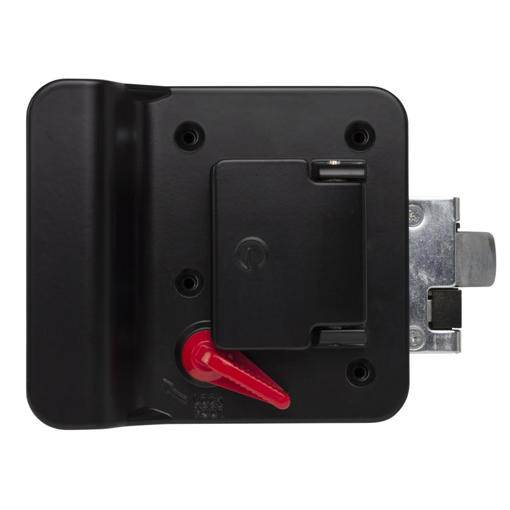 Global Link Classic Pro Travel Trailer Entrance Lock, Black Powder Coat : TTL-43610AL-2006-1PK