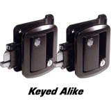 2 Global Link Classic Pro Travel Trailer Entrance Locks, Keyed Alike, Black Powder Coat : TTL-43610AL-2006-2PK