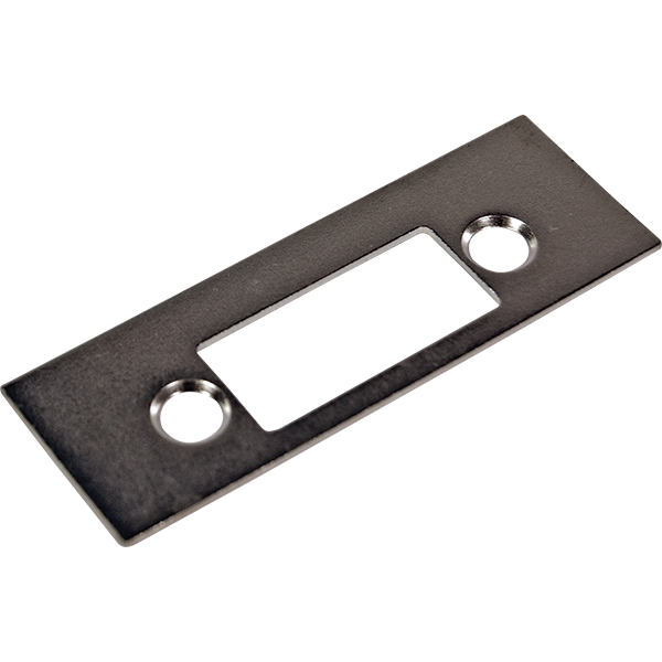 Global Link Travel Trailer Latch Door Edge Plate, Zinc : TTL-DECOVER-Z