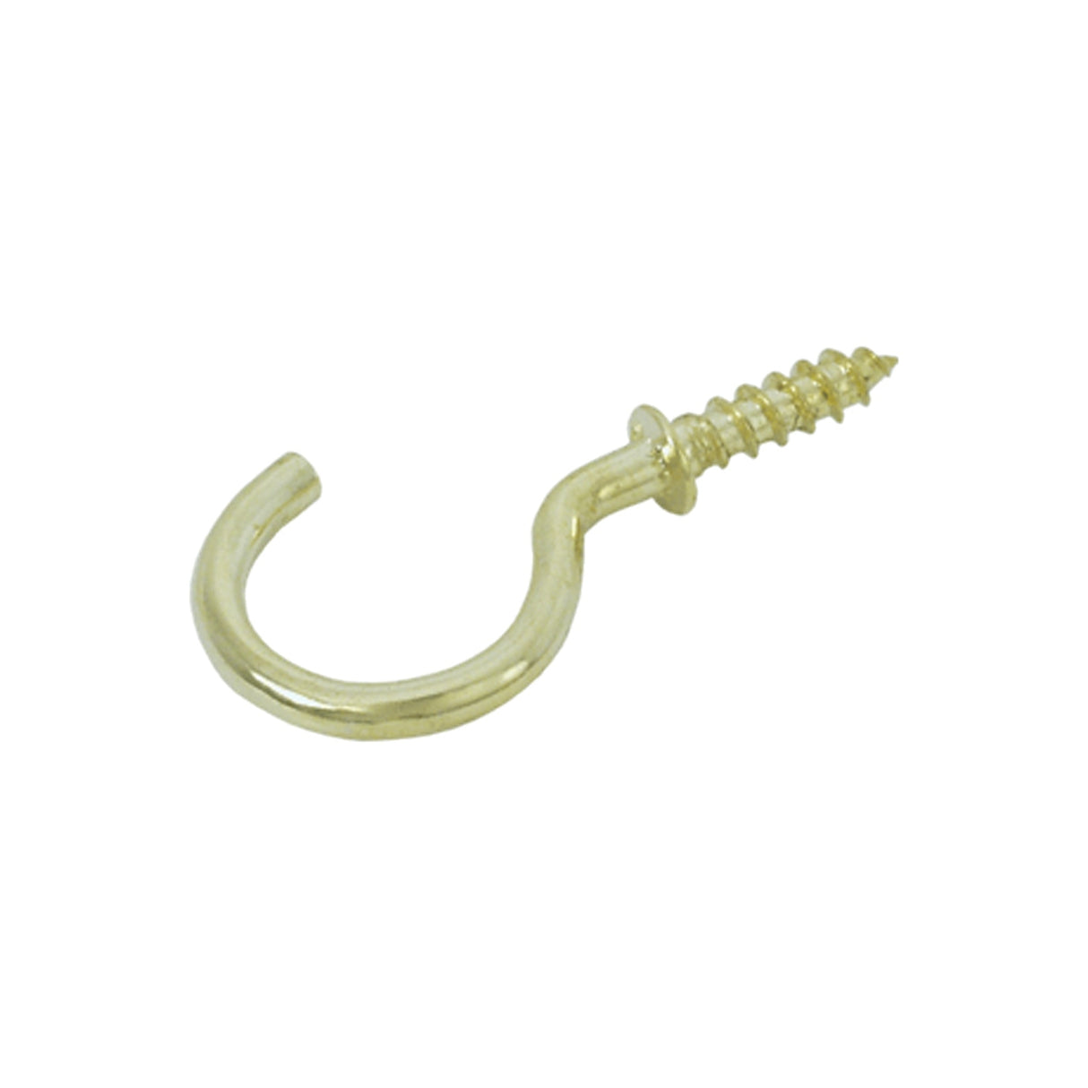Global Link 7/8" Cup Hook, Brass : WP-CH78-B