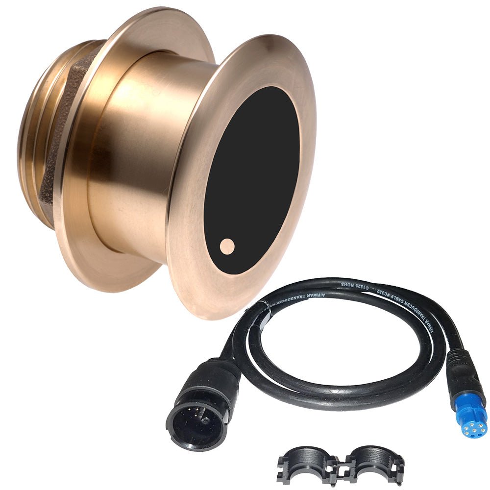 Airmar B175M Bronze 0 Degree ThruHull 1kW fGarmin w8Pin Connector B175C0M8G
