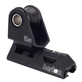 Barton 25mm TTrack Genoa Car  Black 25100GTB