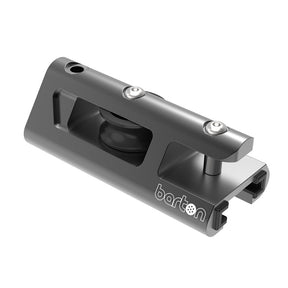 Barton 32mm End Stop  Becket Genoa Car Track  Black 32221GTB