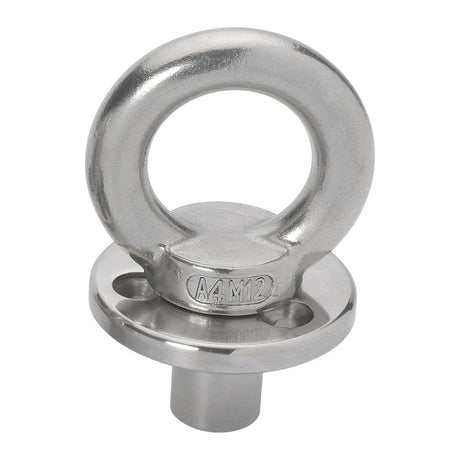 Barton Deck Plate wFixing  Eye wBlanking Plug  M12 Eye 60362