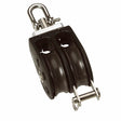 Barton Size 2 35mm Plain Bearing Pulley Block Double Swivel  Becket N02231