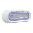 Black Oak Low Pro Off Road Spreader Light  Bracket Mount  White Housing  Blue LED MLPSB