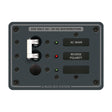 Blue Sea 8129 AC Main  Branch ASeries Toggle Circuit Breaker Panel 230V  Main  1 Position 8129