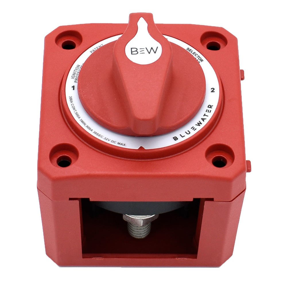 Bluewater OFF12 Battery Switch  Surface Mount  Red 980000811