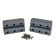 Caliber BunkWrap End Cap 2x6 Grey Accessory Kit wStainless Steel Hardware 4Pack 23053