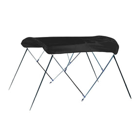 Carver 3 Bow 4681U Bimini Top wBoot  Black Acrylic A4681UB02