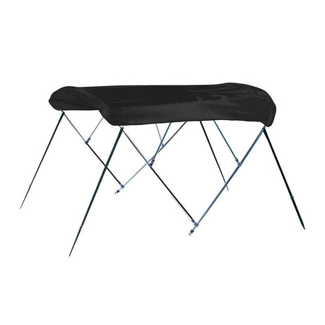 Carver 3 Bow 4681U Bimini Top wBoot  Black Acrylic A4681UB02