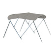 Carver 3 Bow 4681U Bimini Top with Boot  Cadet Grey Acrylic A4681UB10