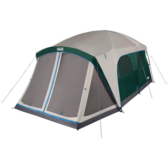 Coleman 12Person Skydome Camping Tent wScreen Room  Evergreen 2207381