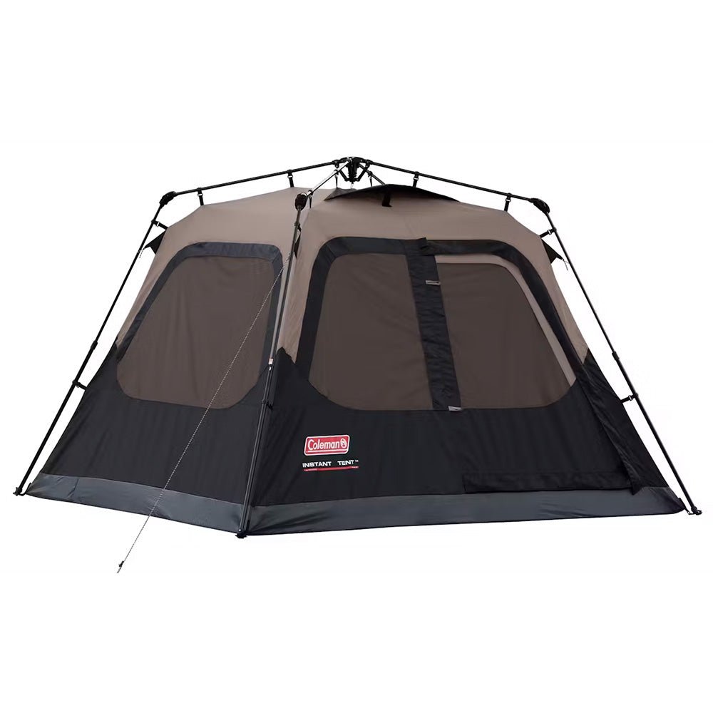 Coleman 4Person Cabin Camping Tent wInstant Setup  Black 2206916