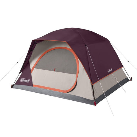 Coleman 4Person Skydome Camping Tent  Blackberry 2206800