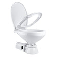 Commodore Electric Marine Toilet  Rear Macerator  Regular Size CM1RMT