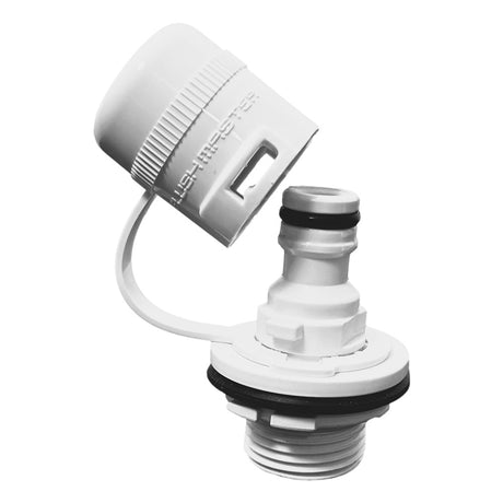 Flushmaster Flush Port Quick Connect fMercury  White SMFMQCMW