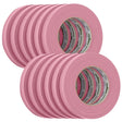 FrogTape CP 325 MediumHigh Adhesion Masking Tape  18MM x 55M x 12Pack  Pink  Rated f325F 106025