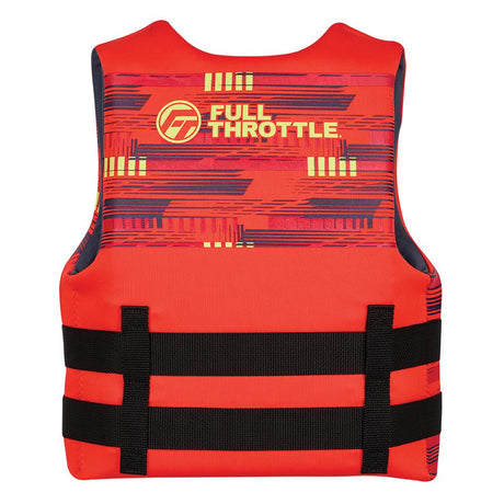 Full Throttle Youth RapidDry Life Jacket  Red 14210010000226