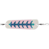 LuhrJensen Money Roll Flasher  814  Pearl Blue Skeleton 58600081760
