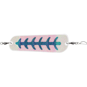 LuhrJensen Money Roll Flasher  814  Pearl Blue Skeleton 58600081760